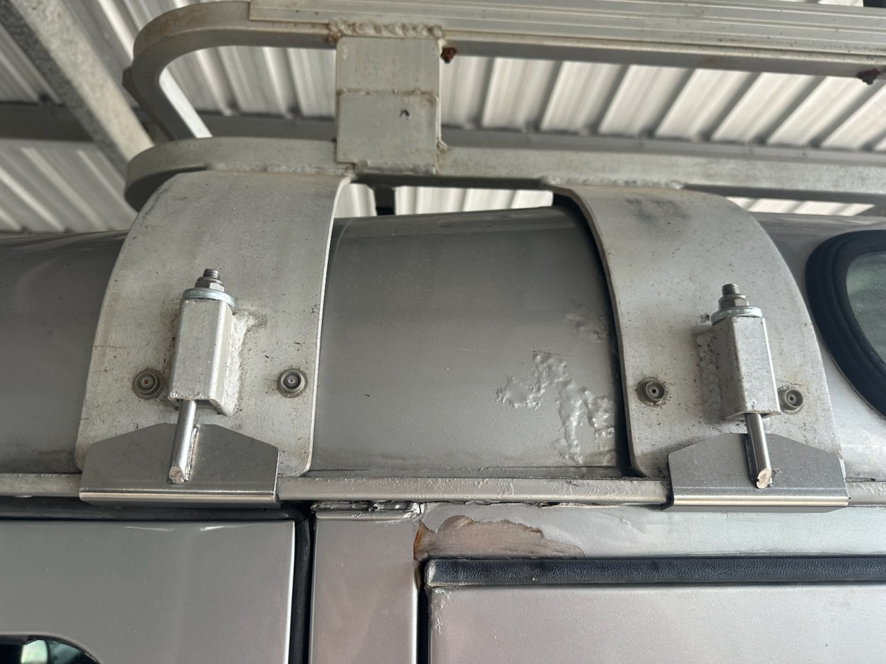 1x OZ10 DIY Gutter Mount Tower Long Clamp