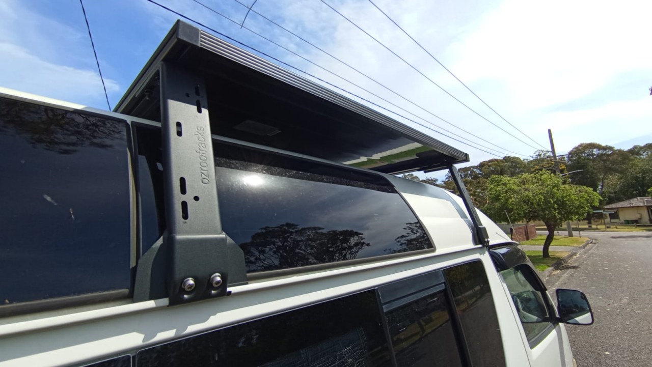 2x OZ4040 165CM Black Anodized 6063-T5 Aluminium Extrusion T-Slot Profile
