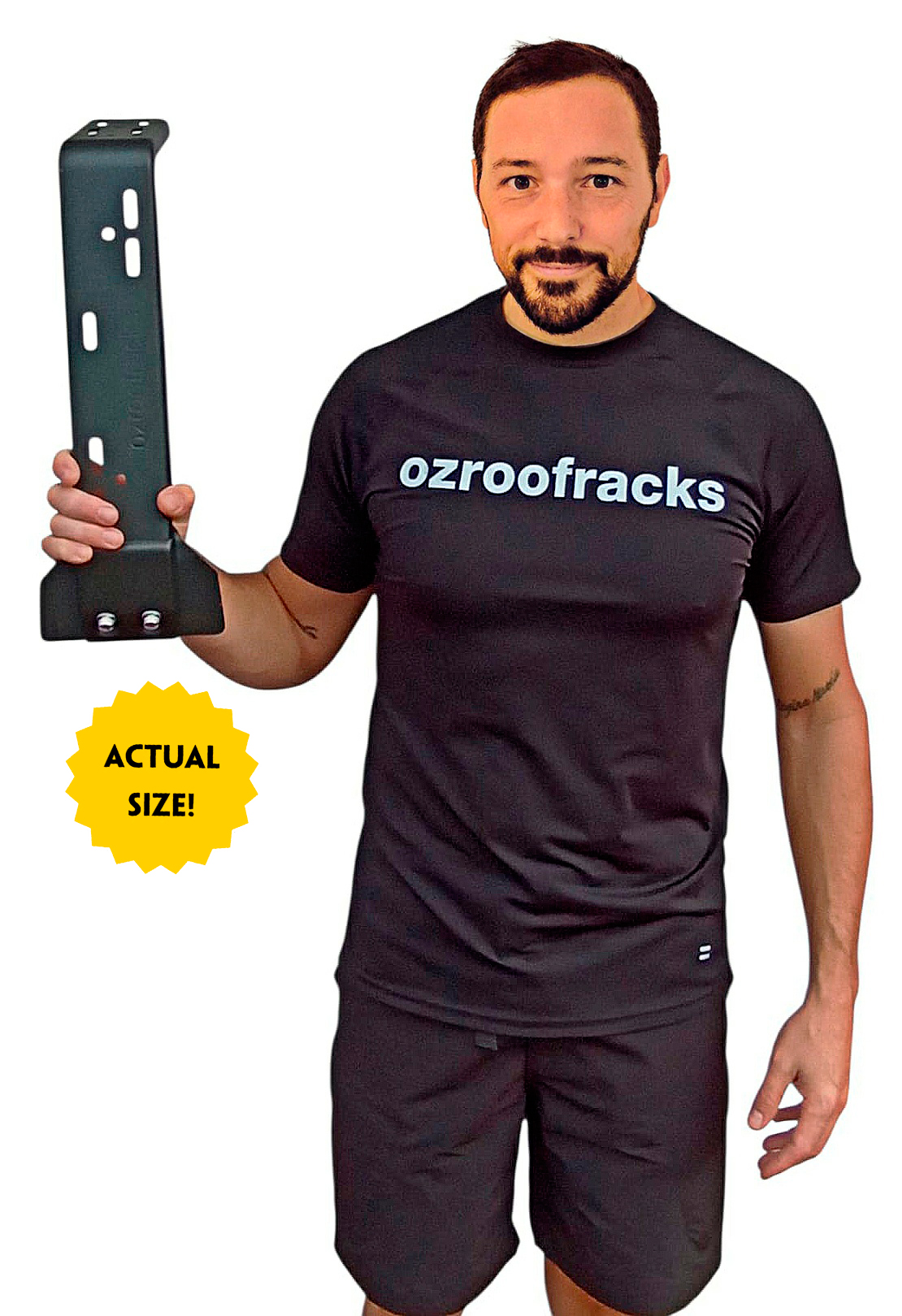 6x OZ44AL Multislots Aluminium Brackets 44CM