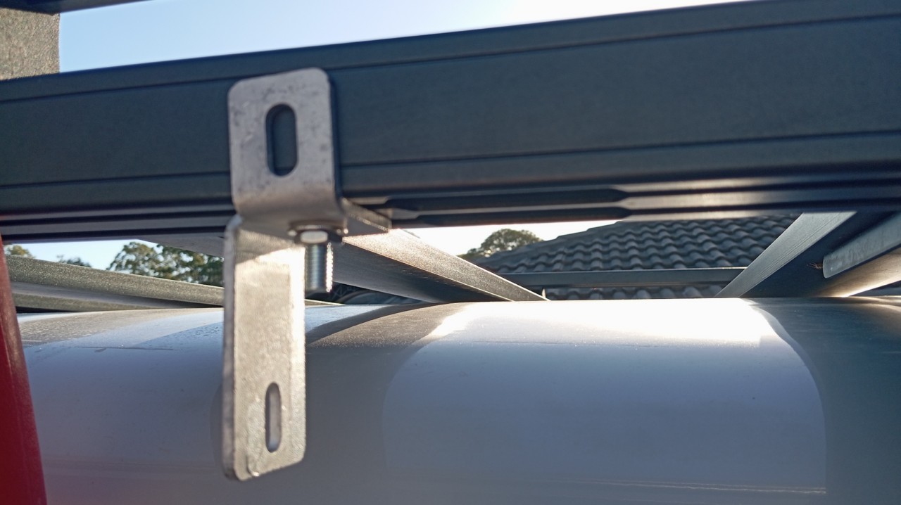2x Set of 2x OZ7 L-Shaped Support Bracket Set
