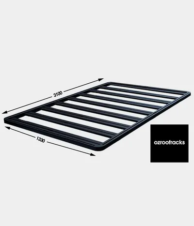 OZ310 Tradesman Roof Platform 1330x3100MM for Hiace 100 and Hiace 200 Series