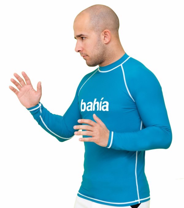 Blue Longsleeve Rashguard Bahia