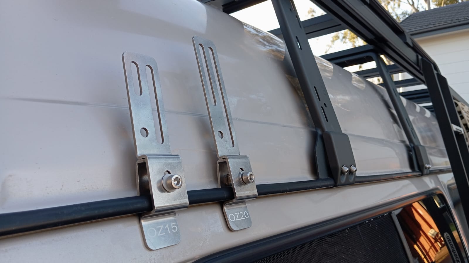 Ozroofracks | Rain Gutter Roof Rack