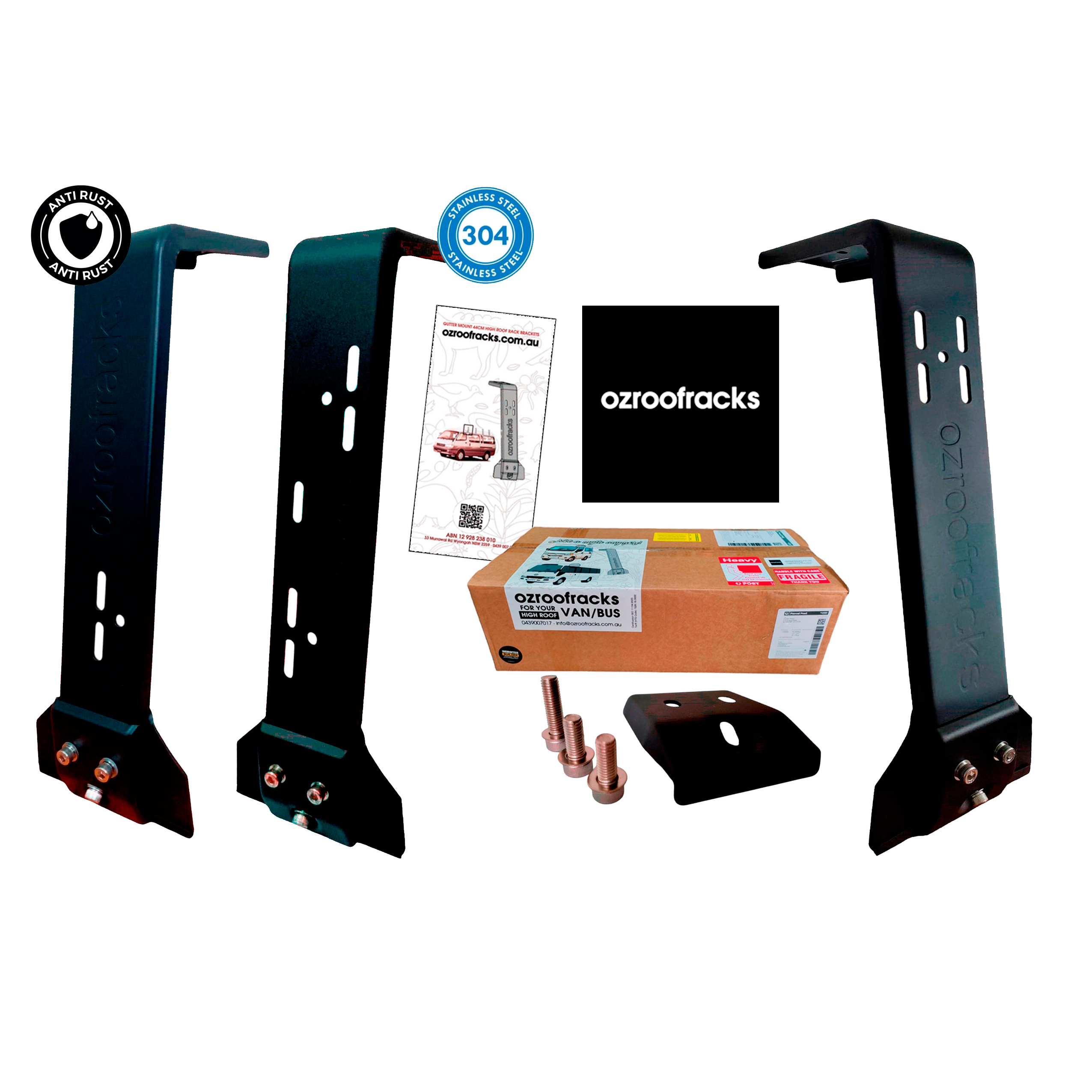 Ozroofracks | High Gutter Mount Roof Racks