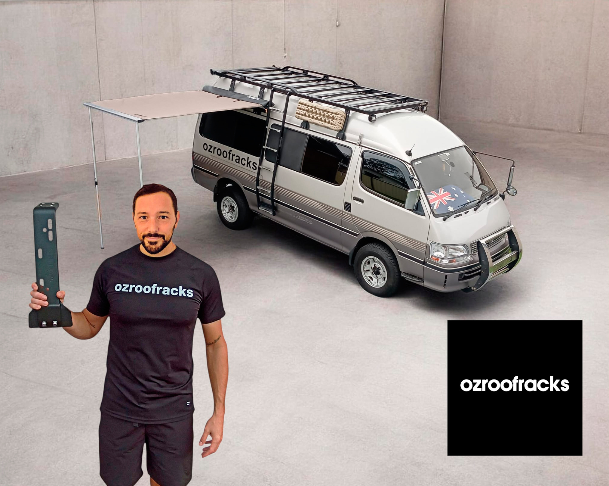 Ozroofracks | High Roof Racks For Gutters